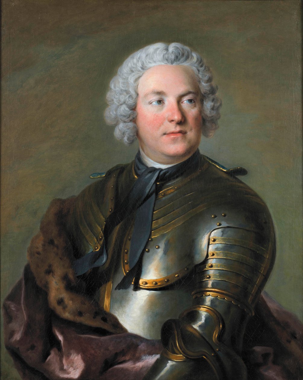 Comte Carl Gustaf Tessin - Louis Tocqué