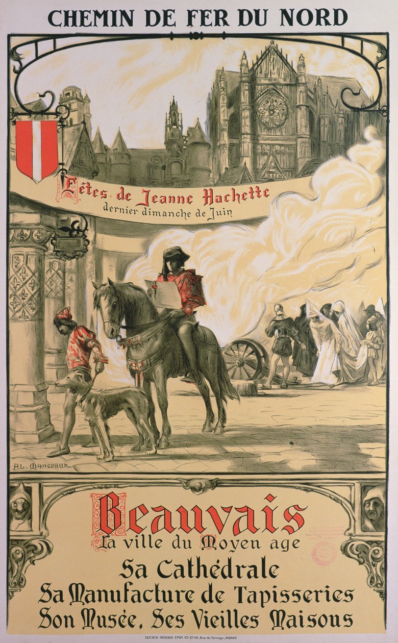 Beauvais - la ville du Moyen Âge - Louis Antoine Manceaux