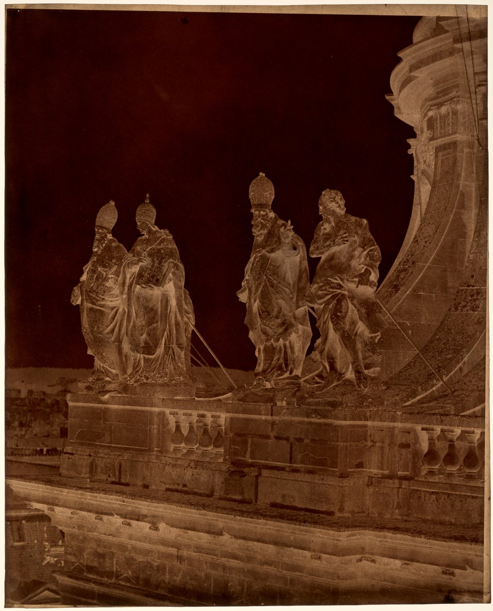 Quatre statues à Versailles - Louis-Rémy Robert