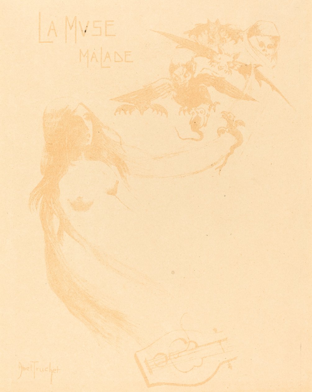 La Muse malade, vers 1900 - Louis Abel Truchet