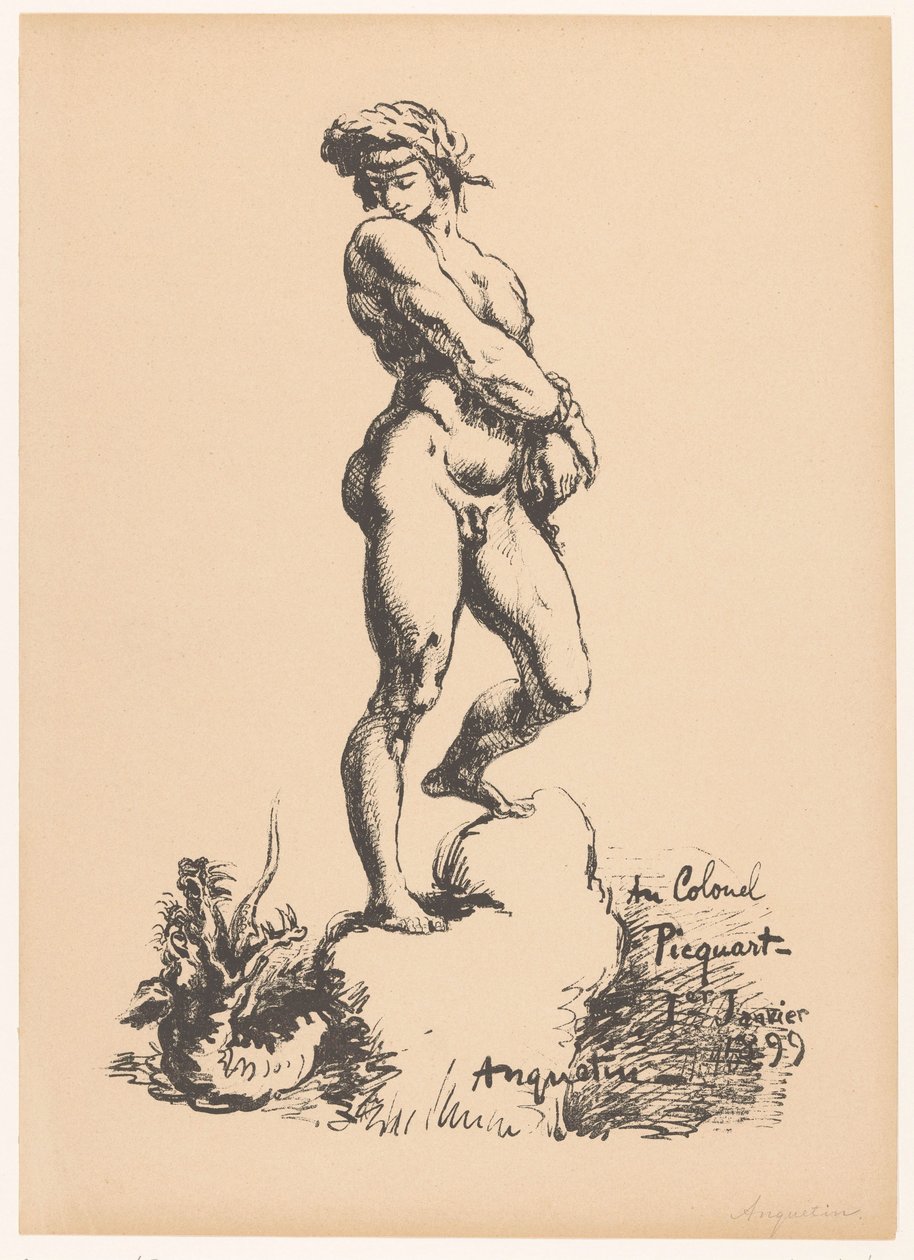 Georges Picquart et le dragon - Louis Anquetin