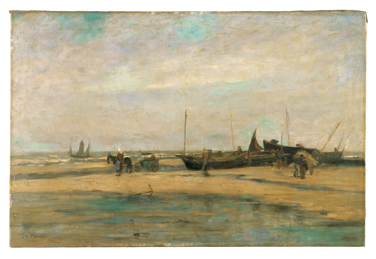 Paysage marin à La Panne - Louis Artan