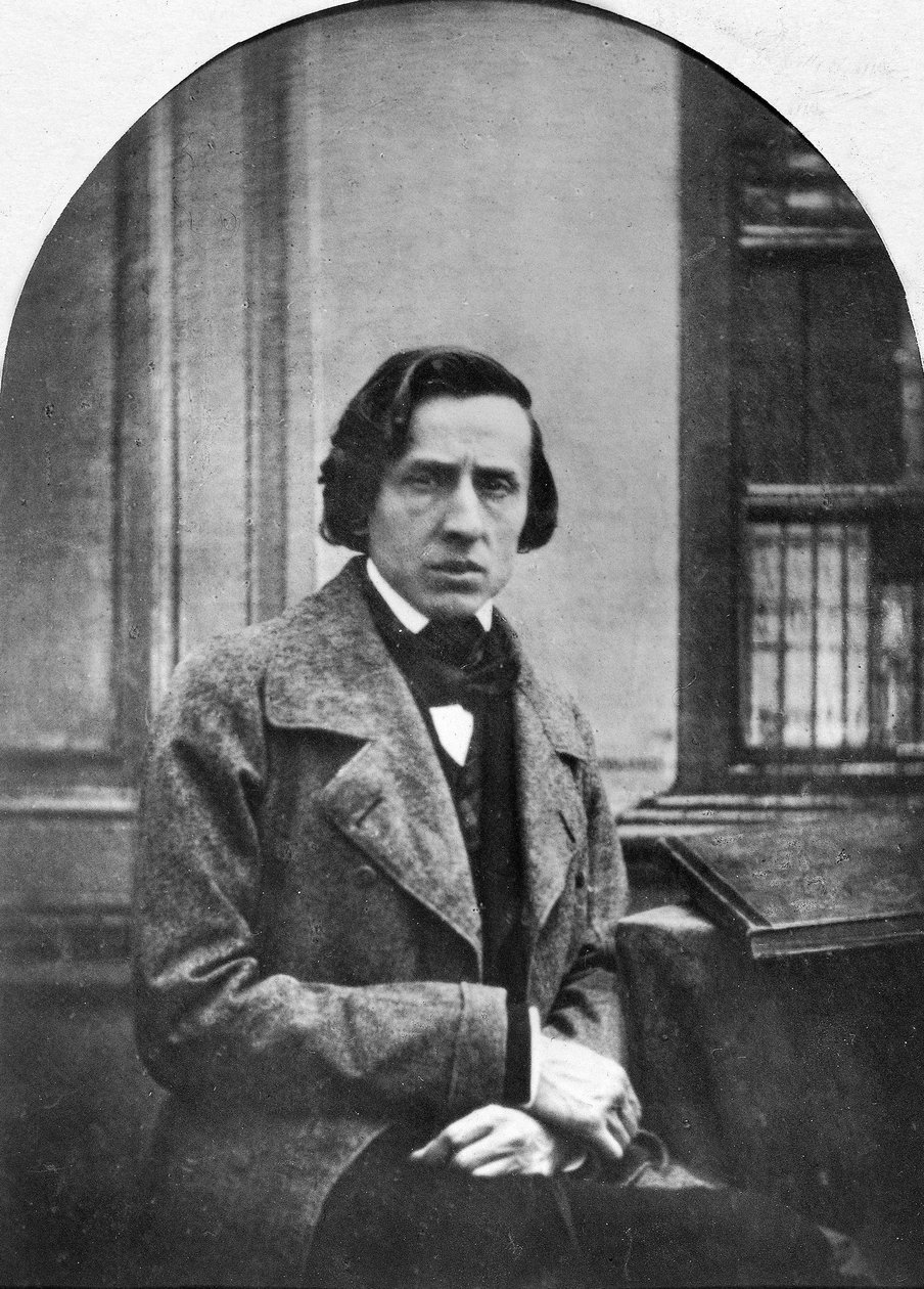 Compositeur et pianiste polonais Frédéric Chopin - Louis Auguste Bisson