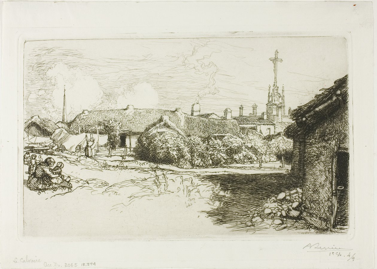 La souffrance - Louis Auguste Lepère