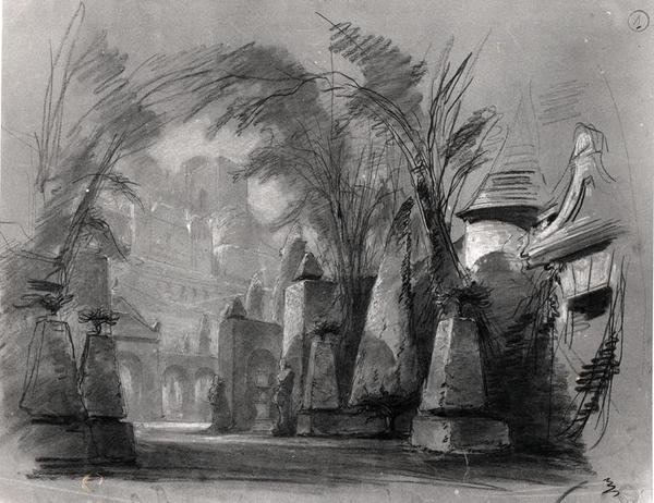 Décor de scène pour 