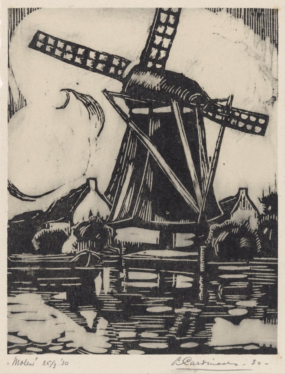 Moulin - Louis Cardinaals (signed by artist)