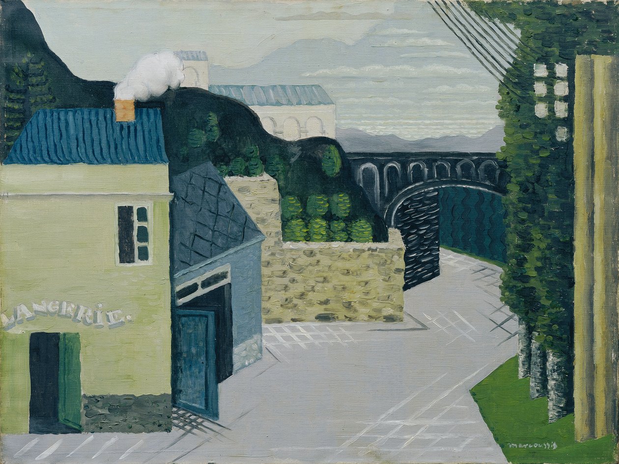 Ville avec viaduc - Louis Casimir Ladislas Marcoussis