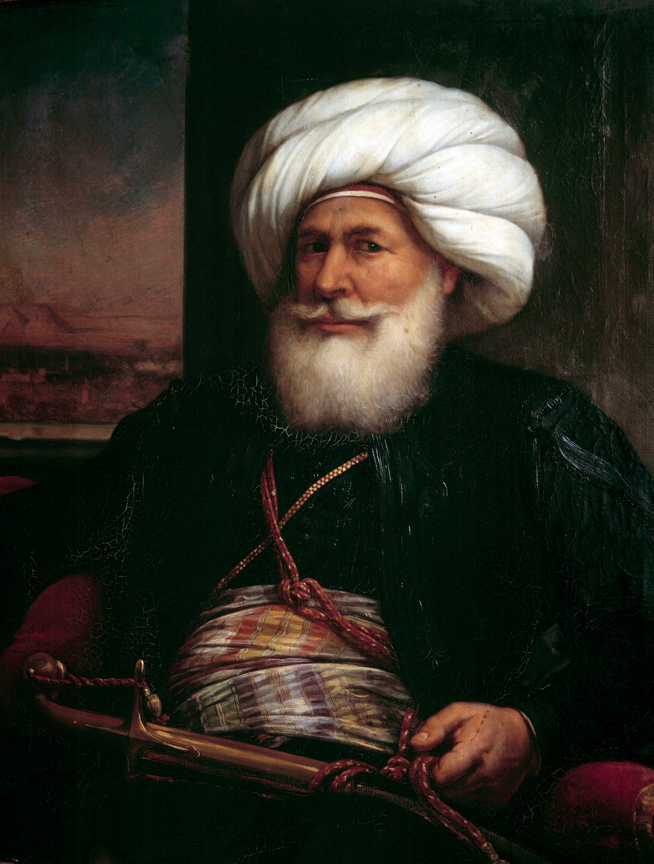 Portrait de Muhammad Ali Pasha - Louis Charles Auguste Couder