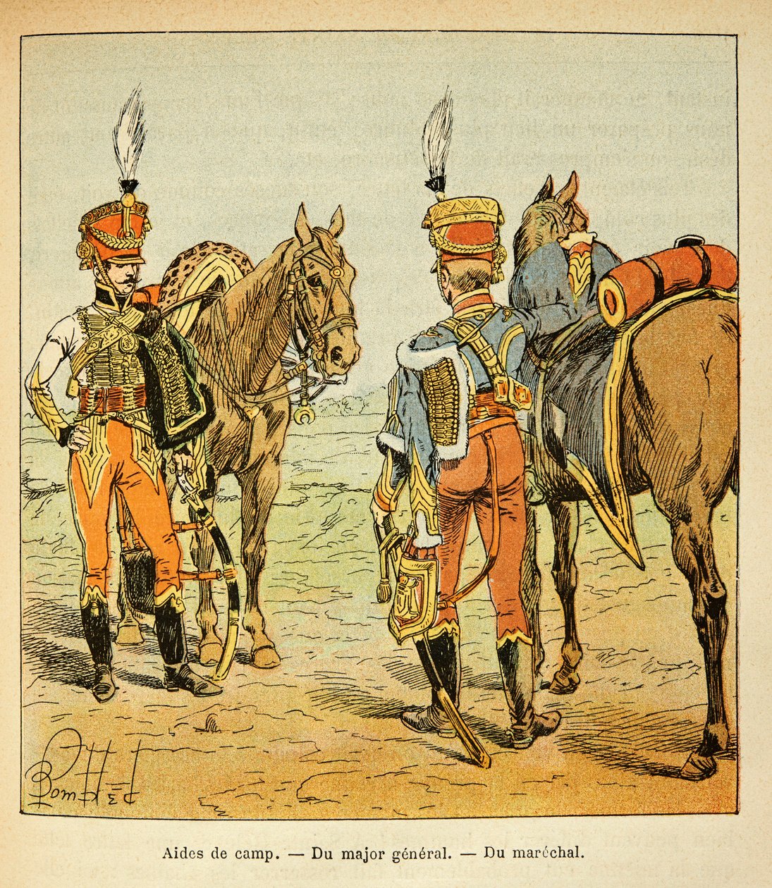 Aide de camp de la grande armée : du major général et du maréchal - Louis Charles Bombled