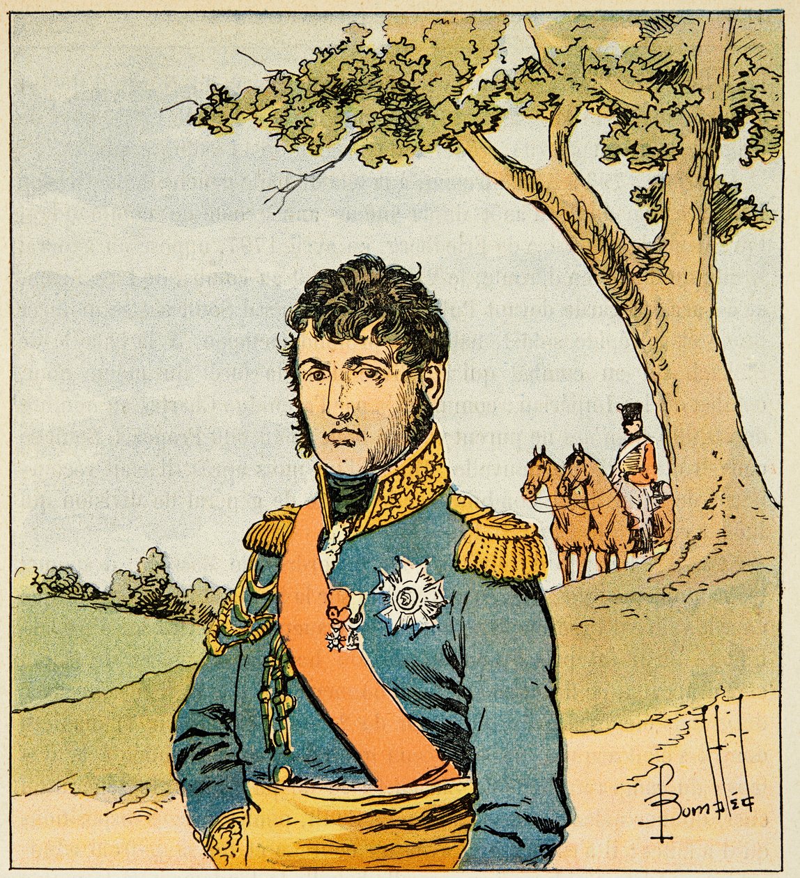 Portrait du maréchal Jean de Dieu Soult (1769-1851), duc de Dalmatie, Collection privée - Louis Charles Bombled