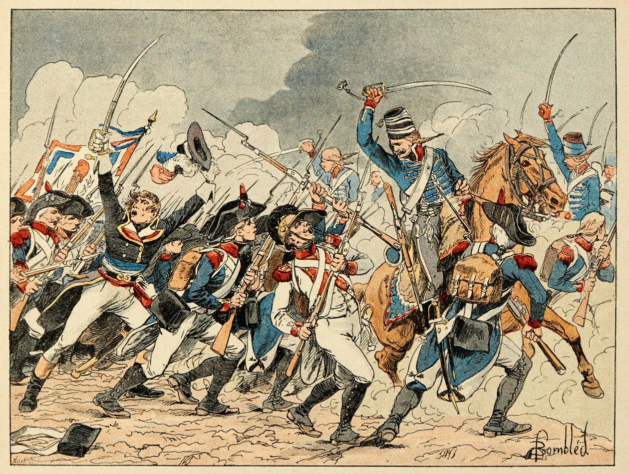 Illustration tirée du livre "Les Héros du Siècle" - Louis Charles Bombled