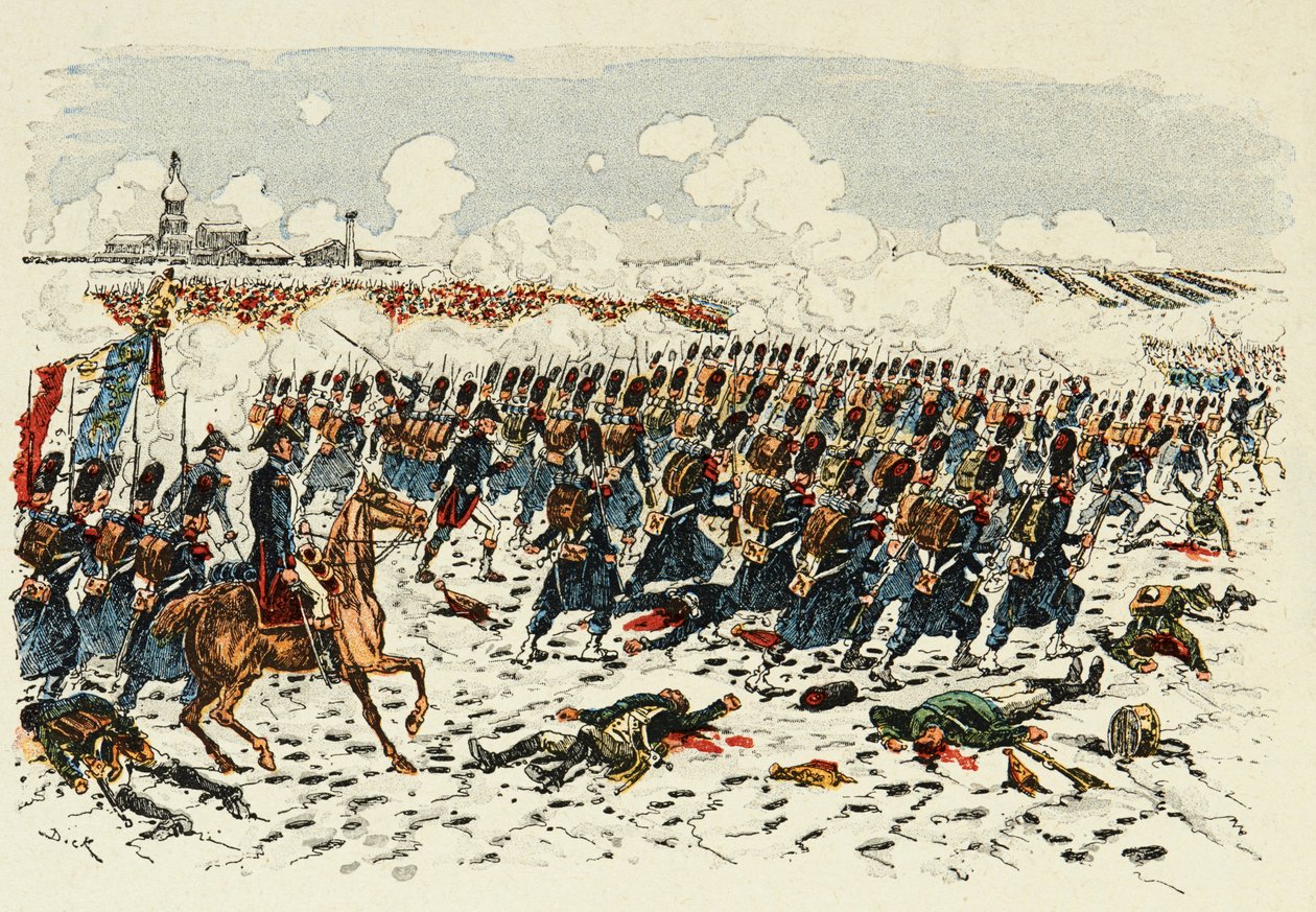 Illustration tirée du livre « Les héros du siècle », récits anecdotiques par Dick de Lonlay - Louis Charles Bombled