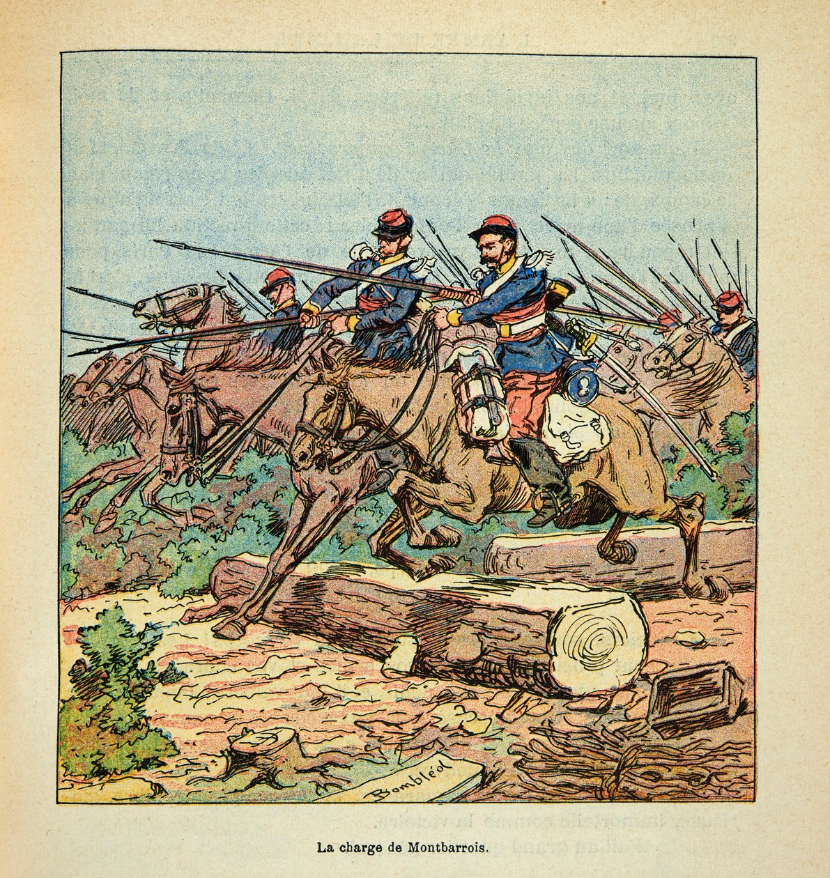 Bataille de Ladon le 22 novembre - Louis Charles Bombled