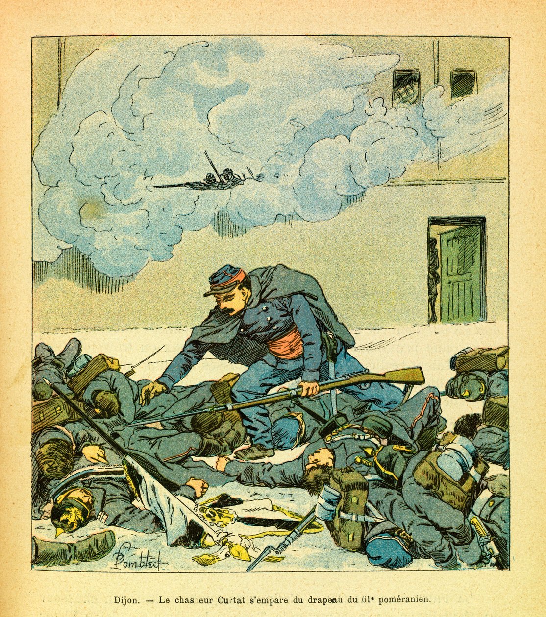 Dijon, janvier 1871, le chasseur Victor Curtat s