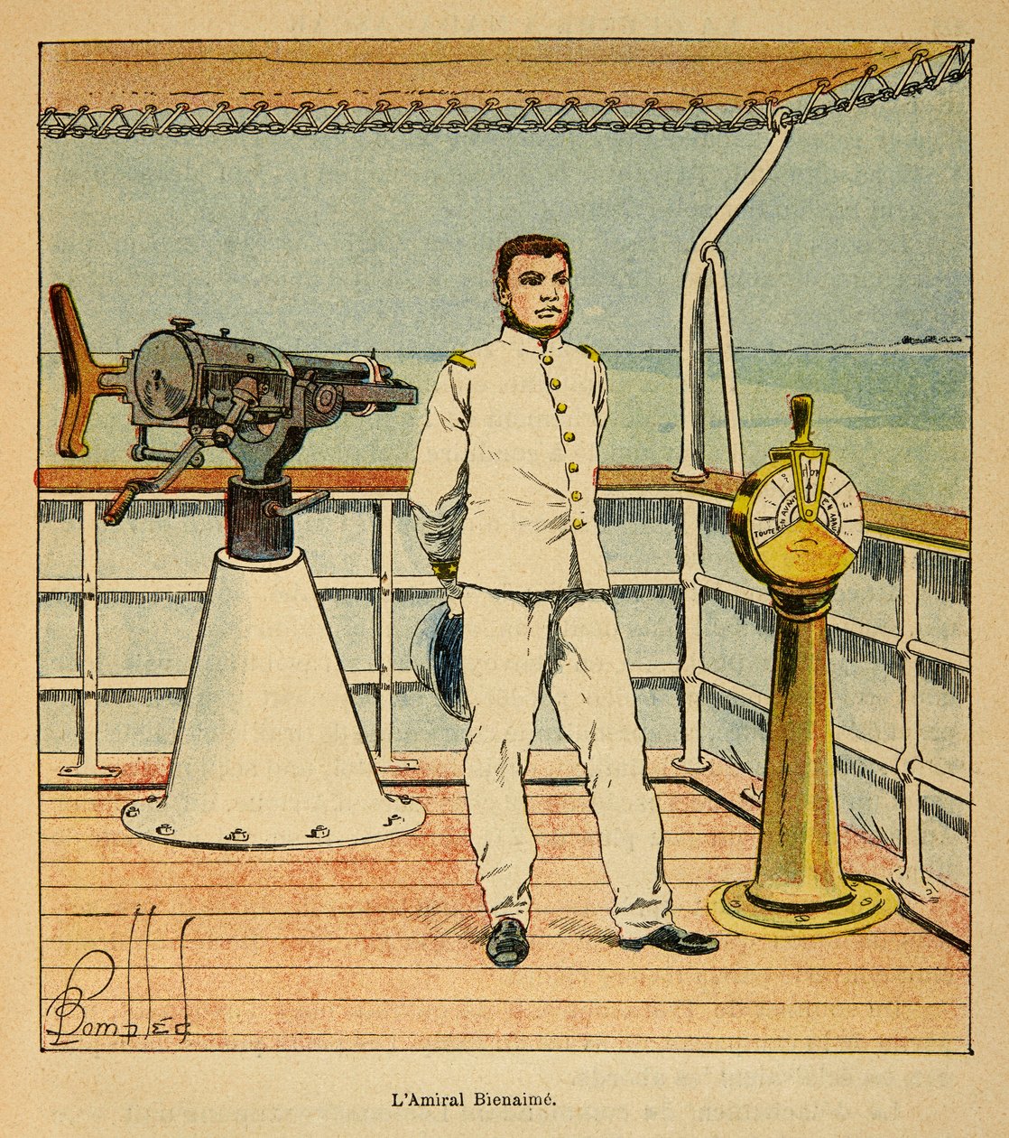 La Guerre à Madagascar - Histoire anecdotique des expéditions françaises de 1885-1895 par Henri Galli dit Gallichet (1854-1922), illustrée par Louis Bombled (1862-1927) : Portrait de l