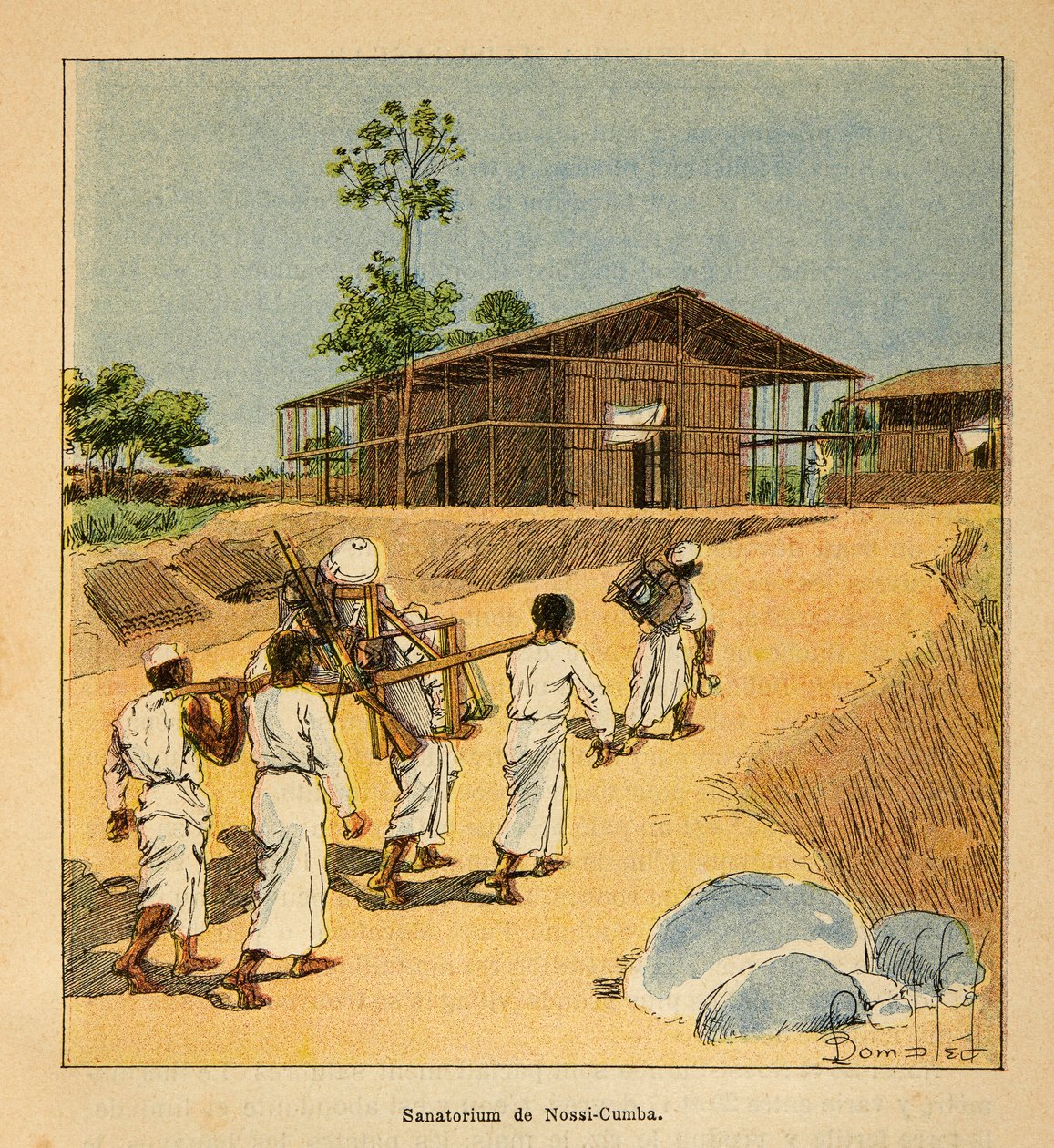 La Guerre à Madagascar : Un sanatorium à Nossi-Cumba au 19e siècle - Louis Charles Bombled
