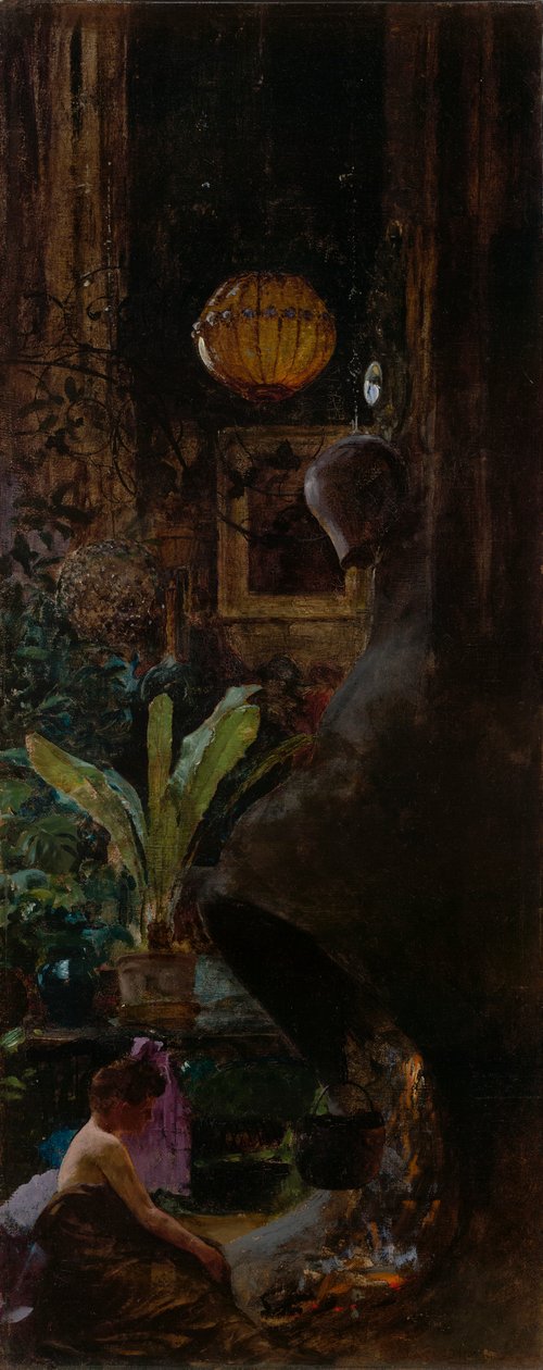 Un coin du studio de la 72e rue - Louis Comfort Tiffany