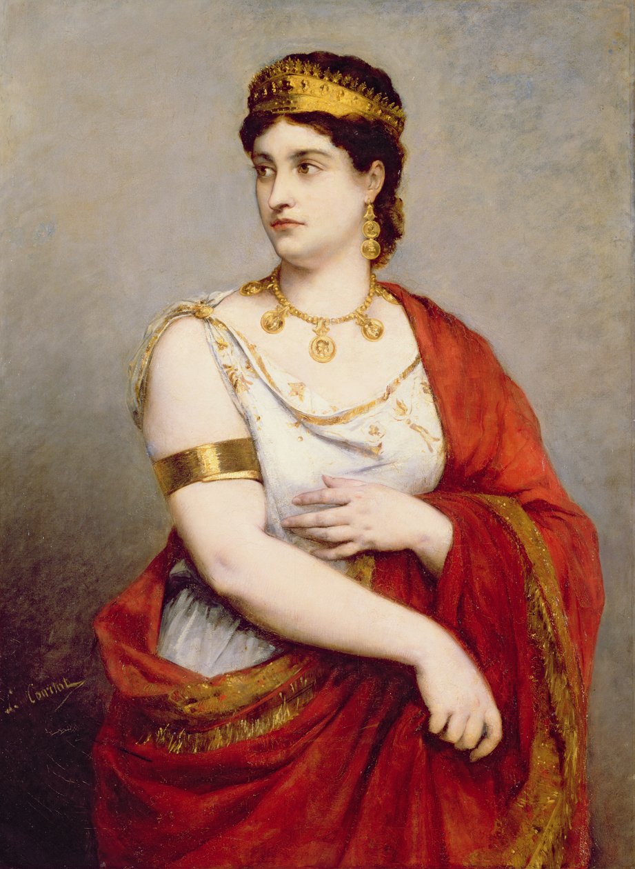 Portrait de Mademoiselle George (1787-1867) - Louis Courtat