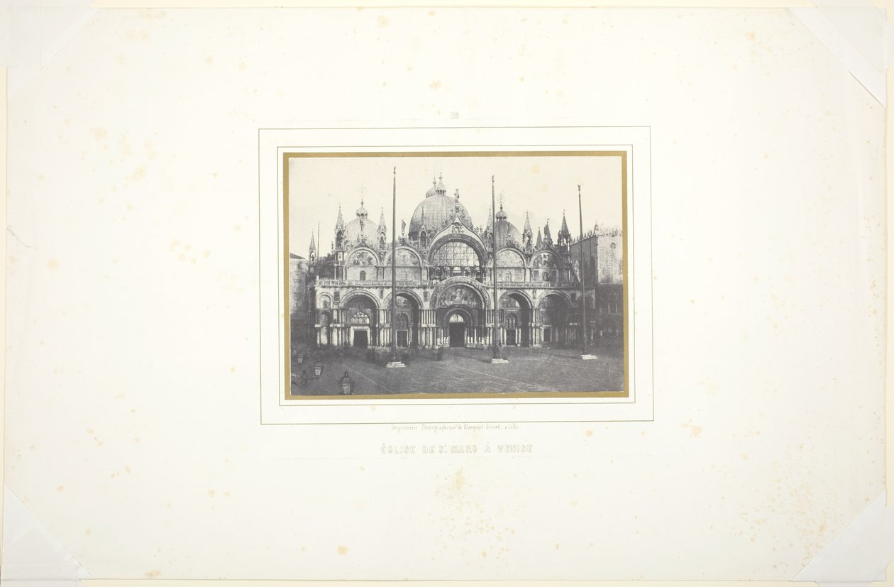 Église de Saint-Marc à Venise - Louis Désiré Blanquart Evrard