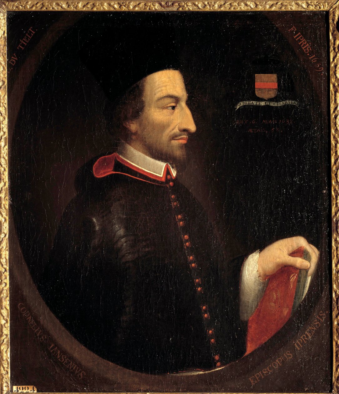 Portrait de Cornelius Jansen, dit Jansenius, Évêque d