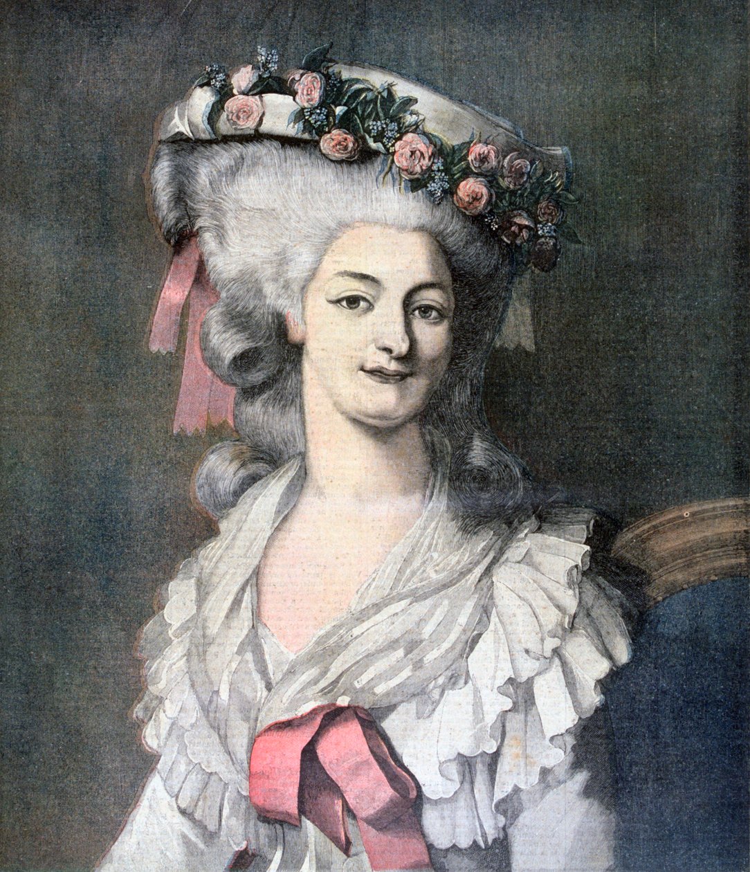 Marie-Louise, princesse de Lamballe - Louis Edouard Rioult