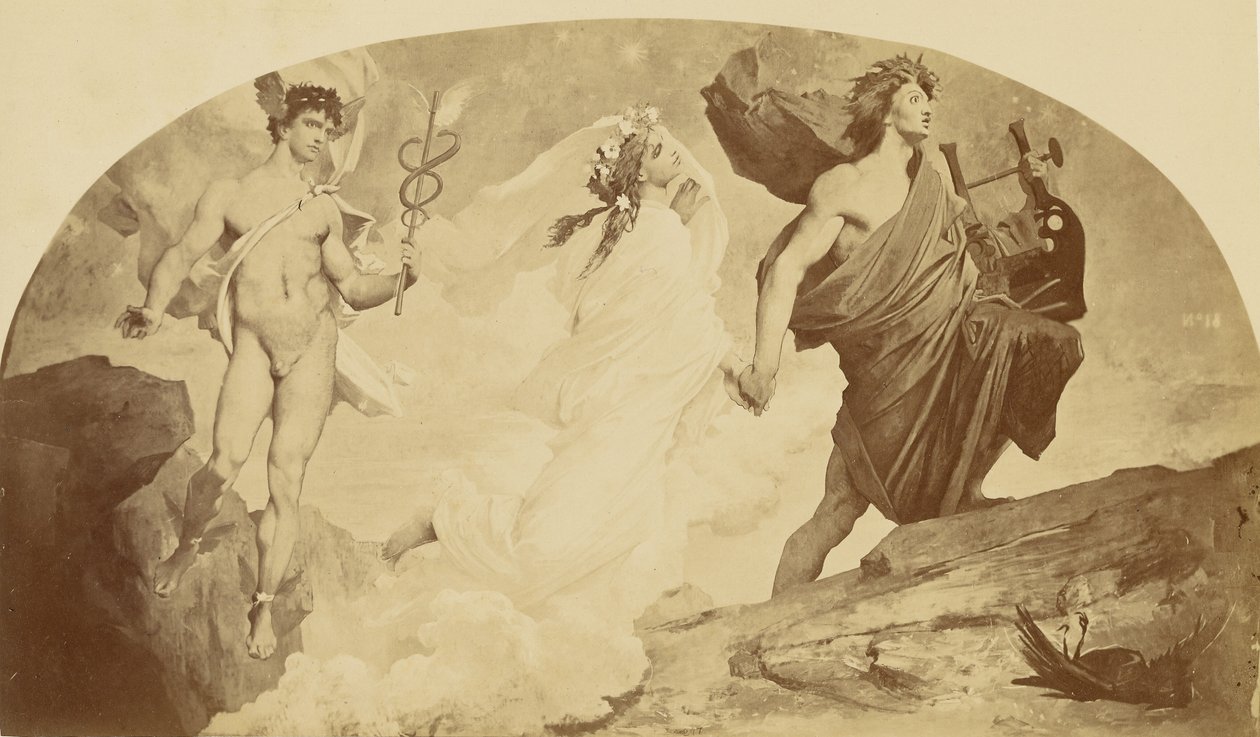Orphée et Eurydice - Louis Emile Durandelle