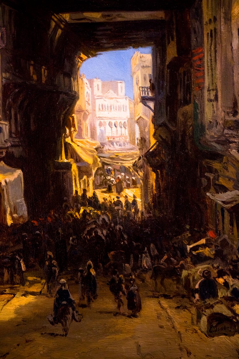 Rue dans la casbah d