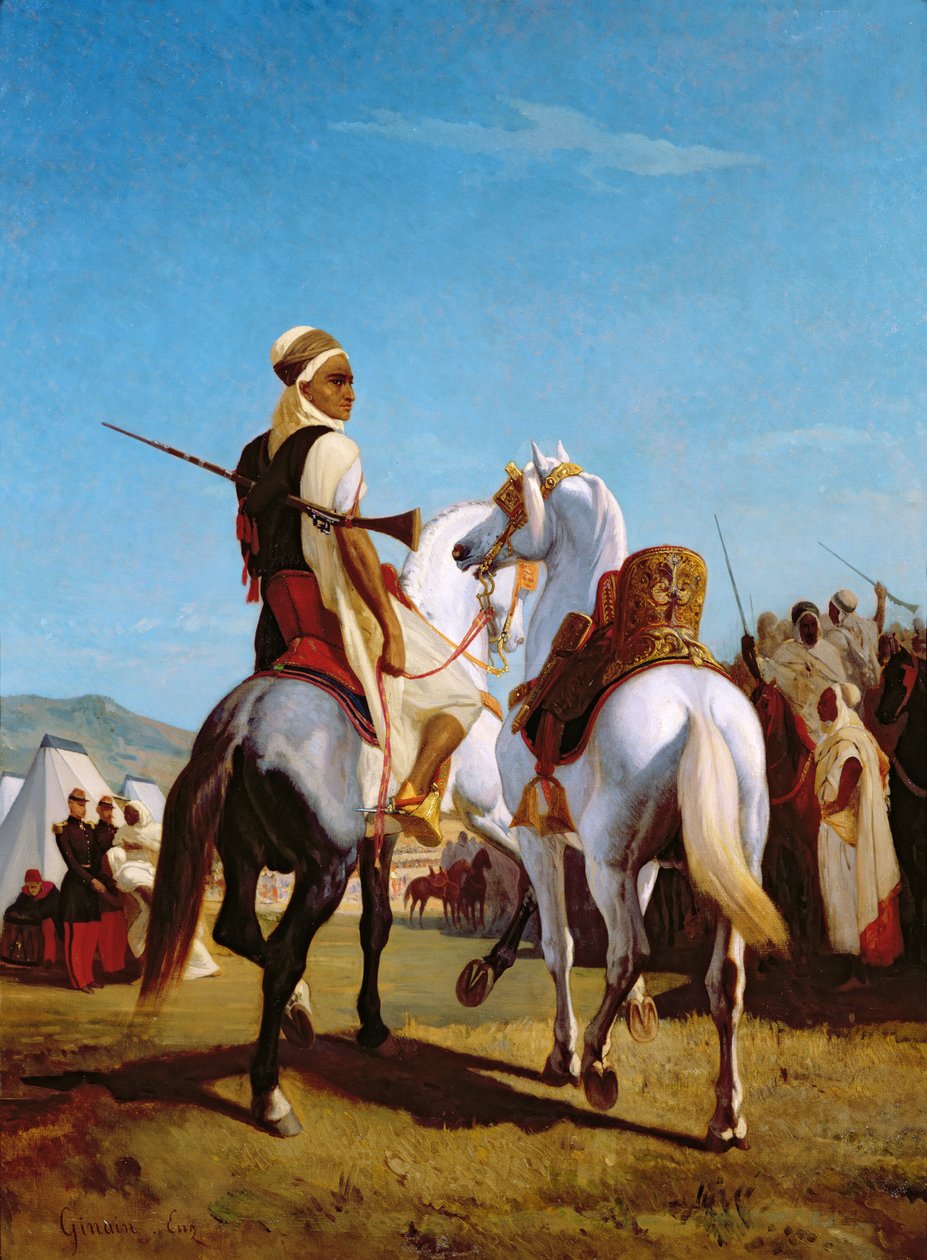 Le cheval de Gaada, ou Le cheval de la soumission, 1864 - Louis Eugene Ginain