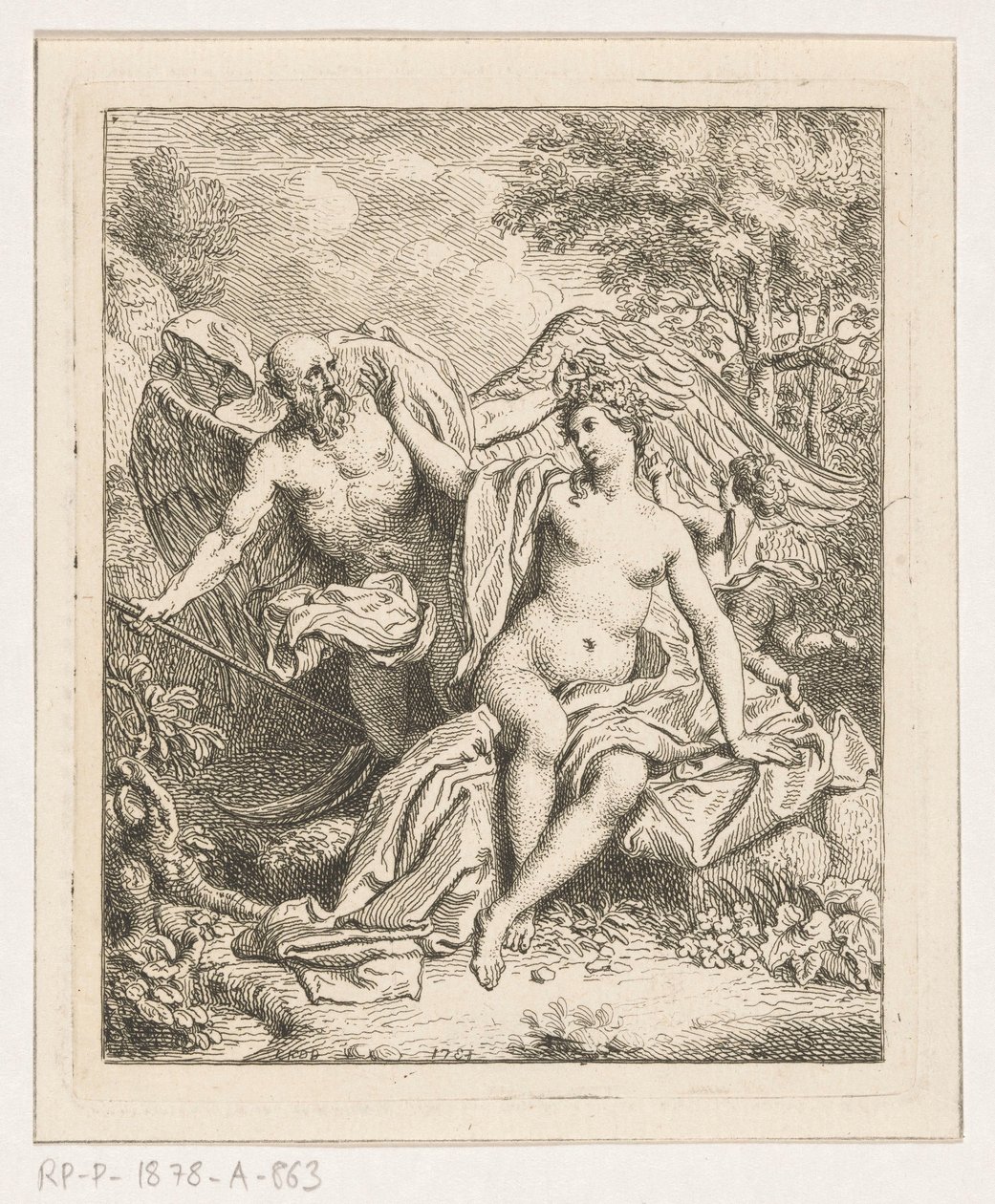 Le Temps révèle la Vérité - Louis Fabritius Dubourg
