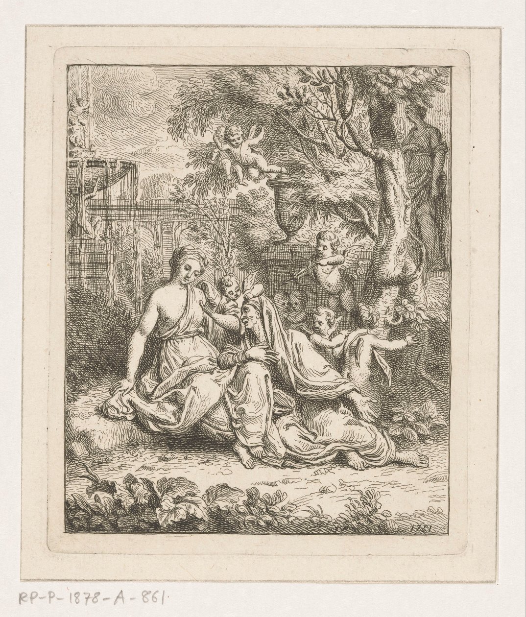 Vertumne et Pomone - Louis Fabritius Dubourg
