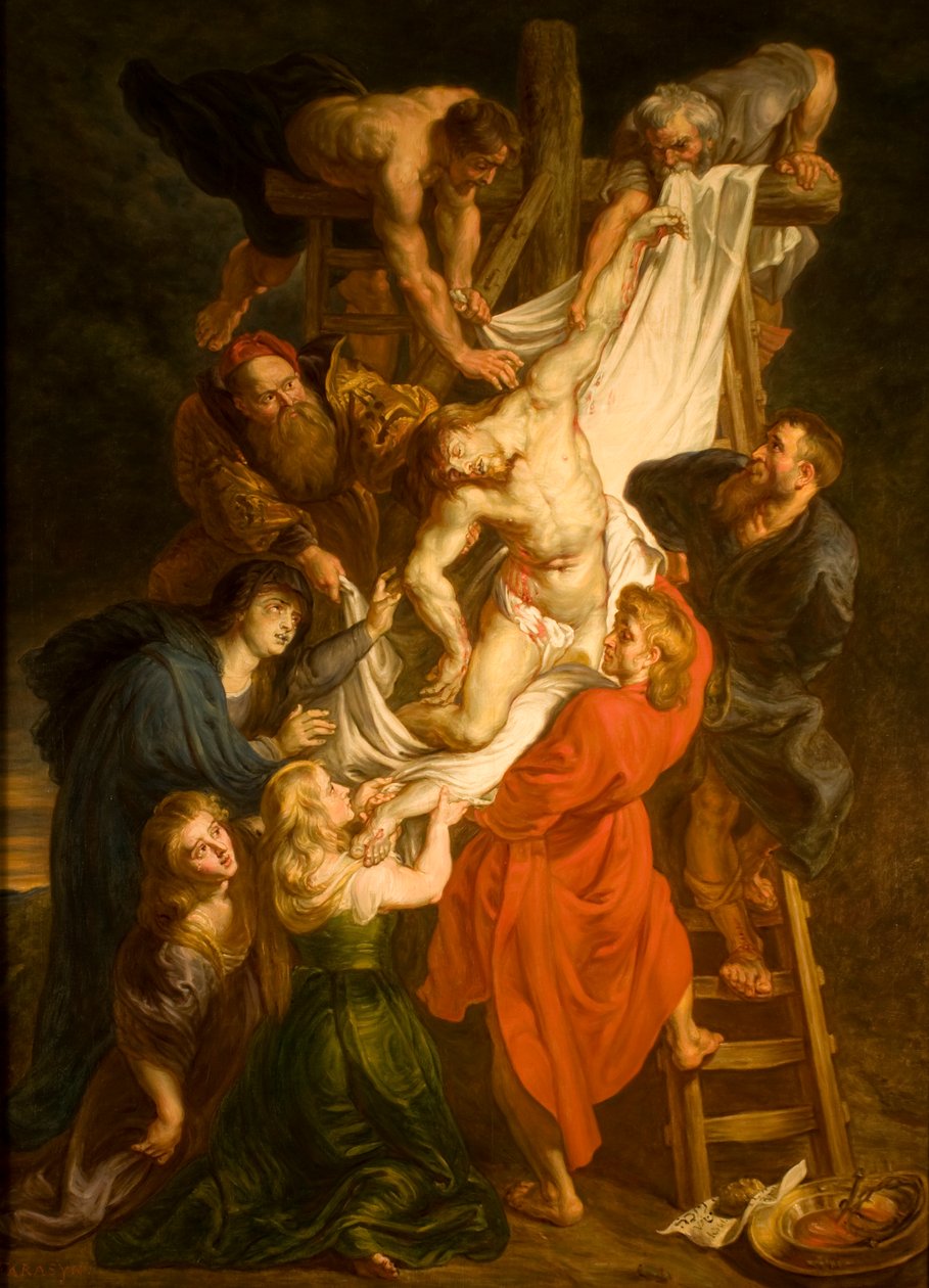 Descente de croix - Louis Farasyn