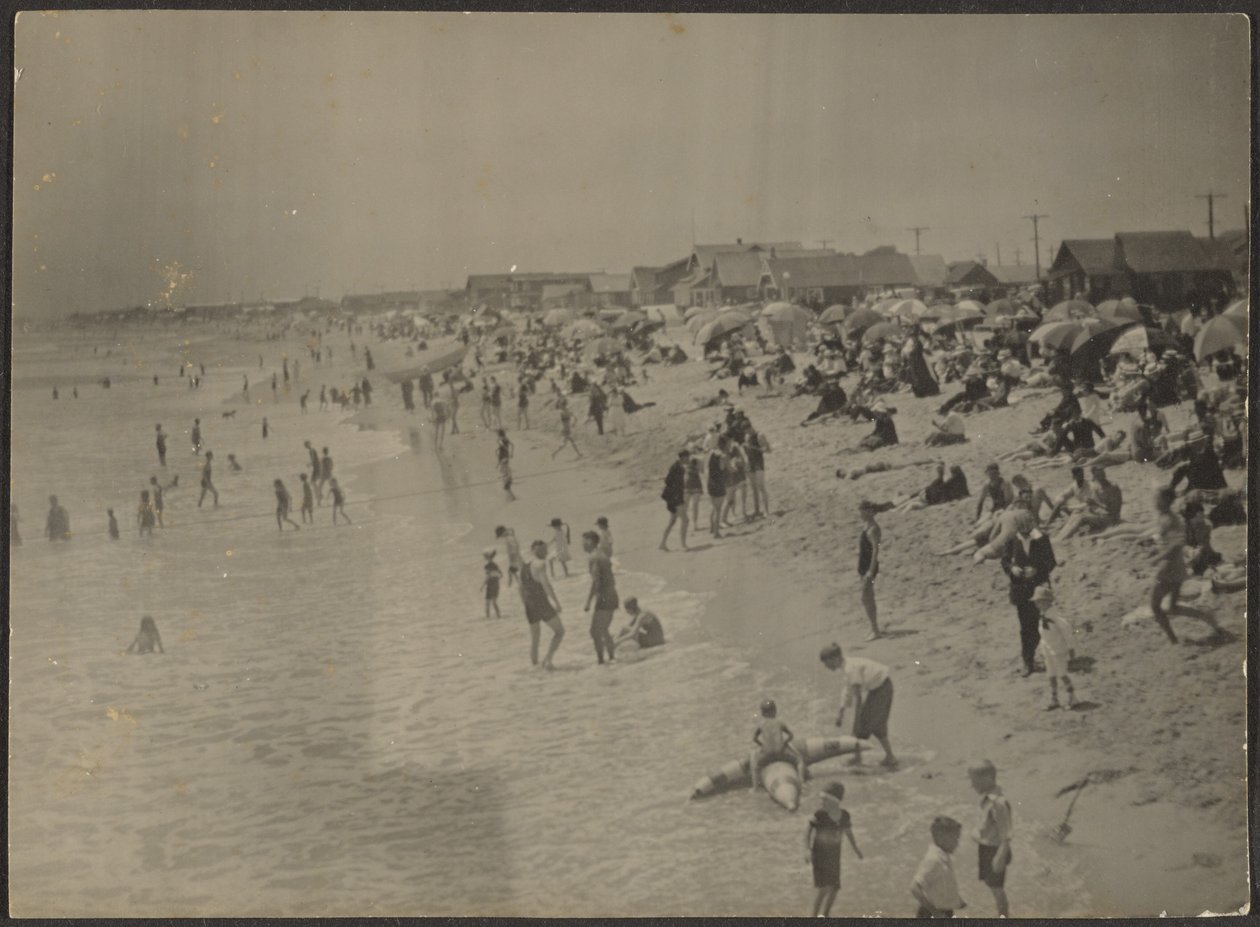 [Scène de plage] - Louis Fleckenstein