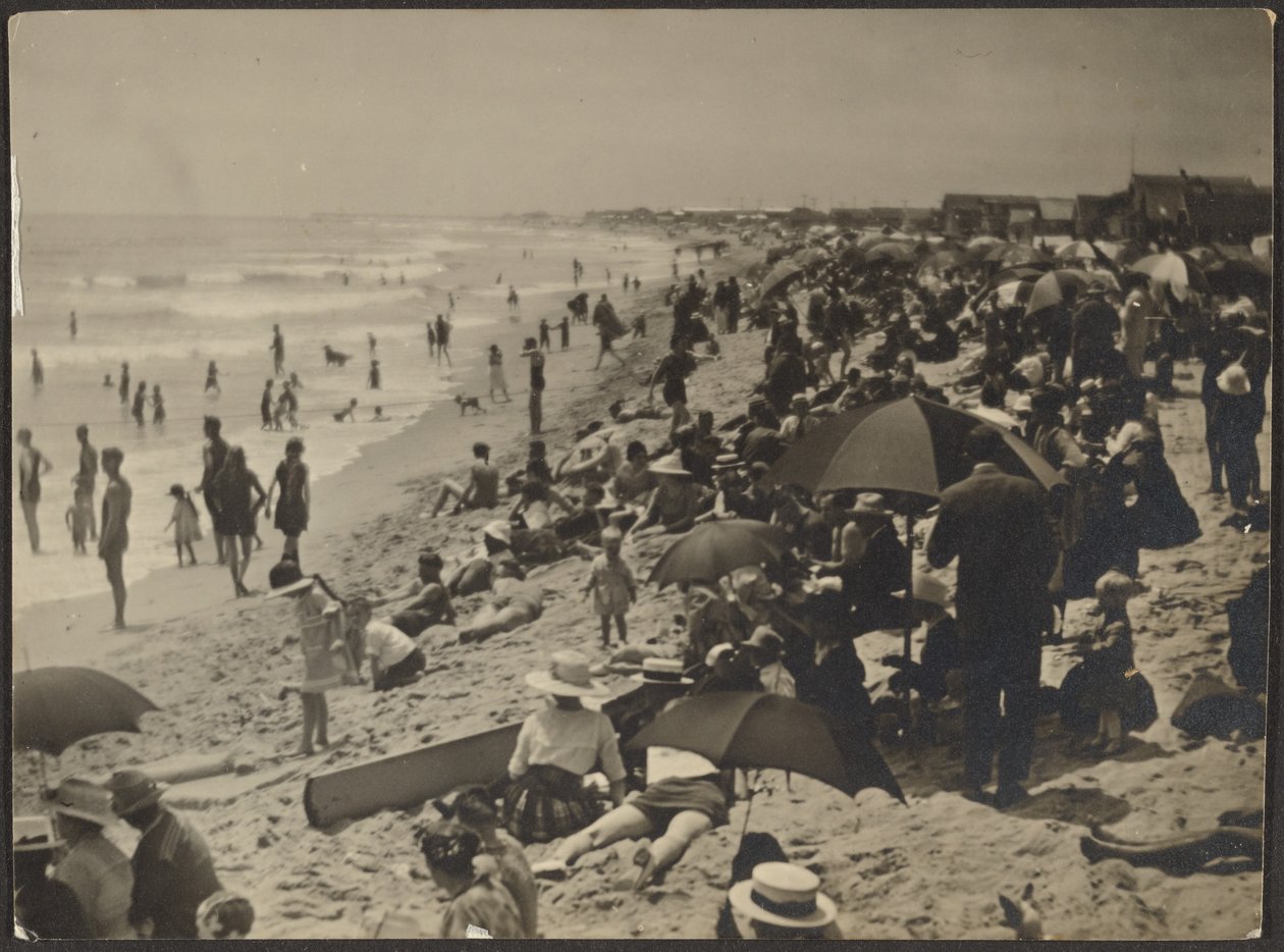 [Scène de plage] - Louis Fleckenstein