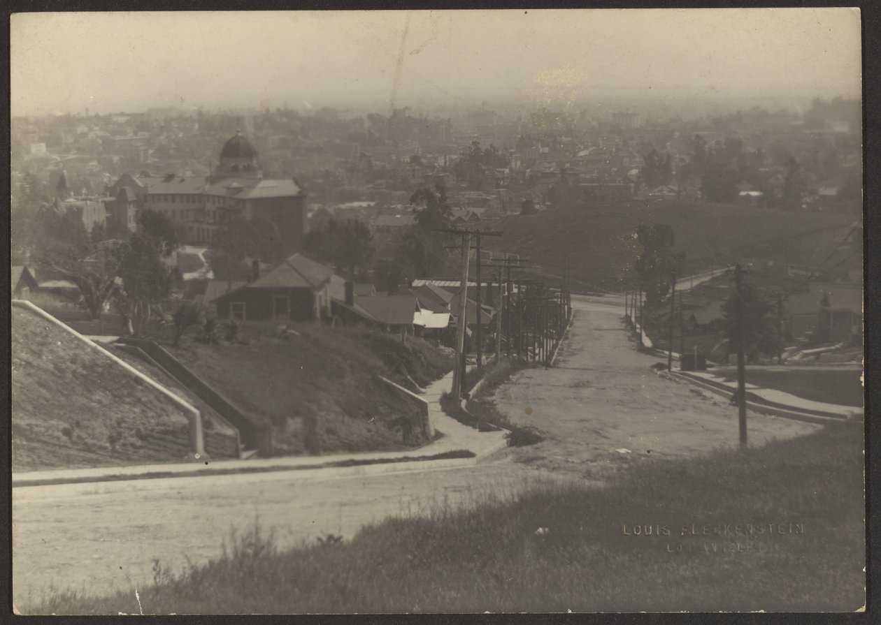 [Paysage urbain de Los Angeles] - Louis Fleckenstein