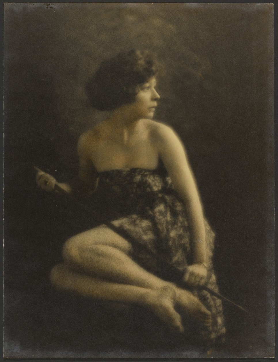 Danseuse, avec un javelot - Louis Fleckenstein
