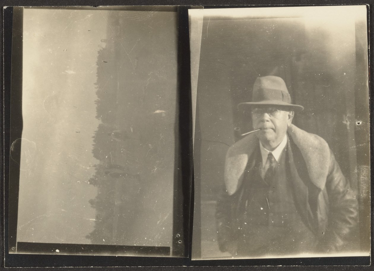 [Double cadre - Fleckenstein et paysage] - Louis Fleckenstein