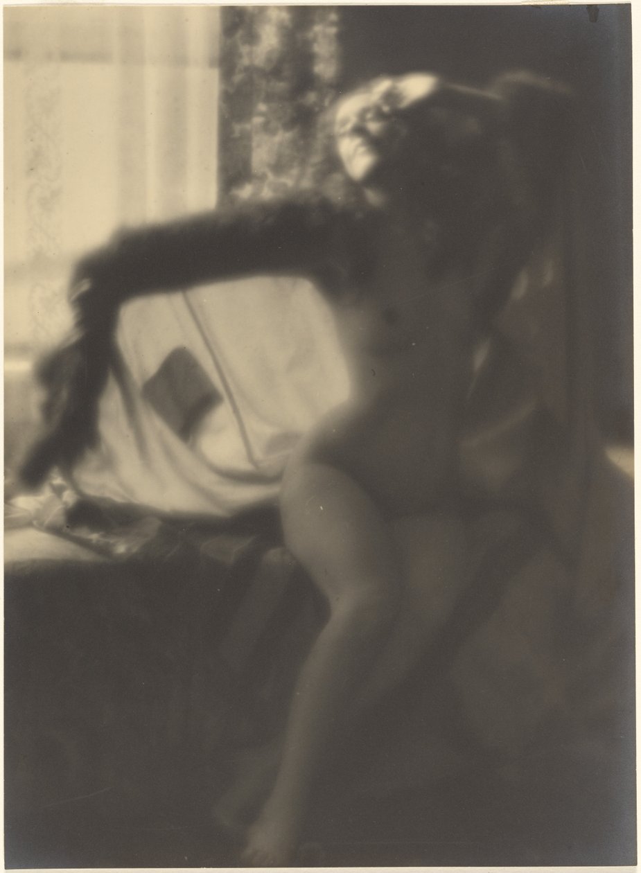 [Femme nue assise sur un lit] - Louis Fleckenstein