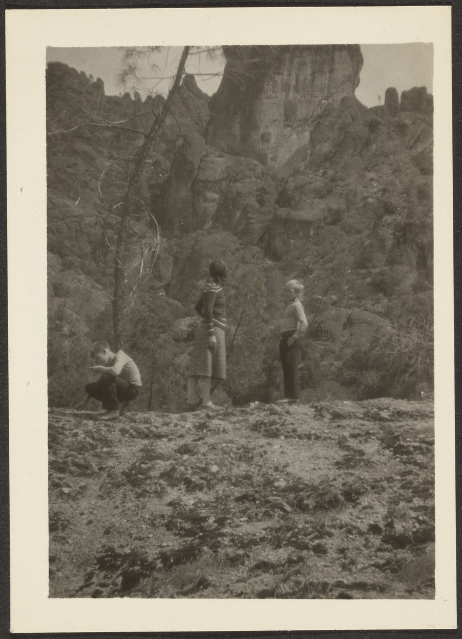 [Figures dans un paysage de montagne] - Louis Fleckenstein