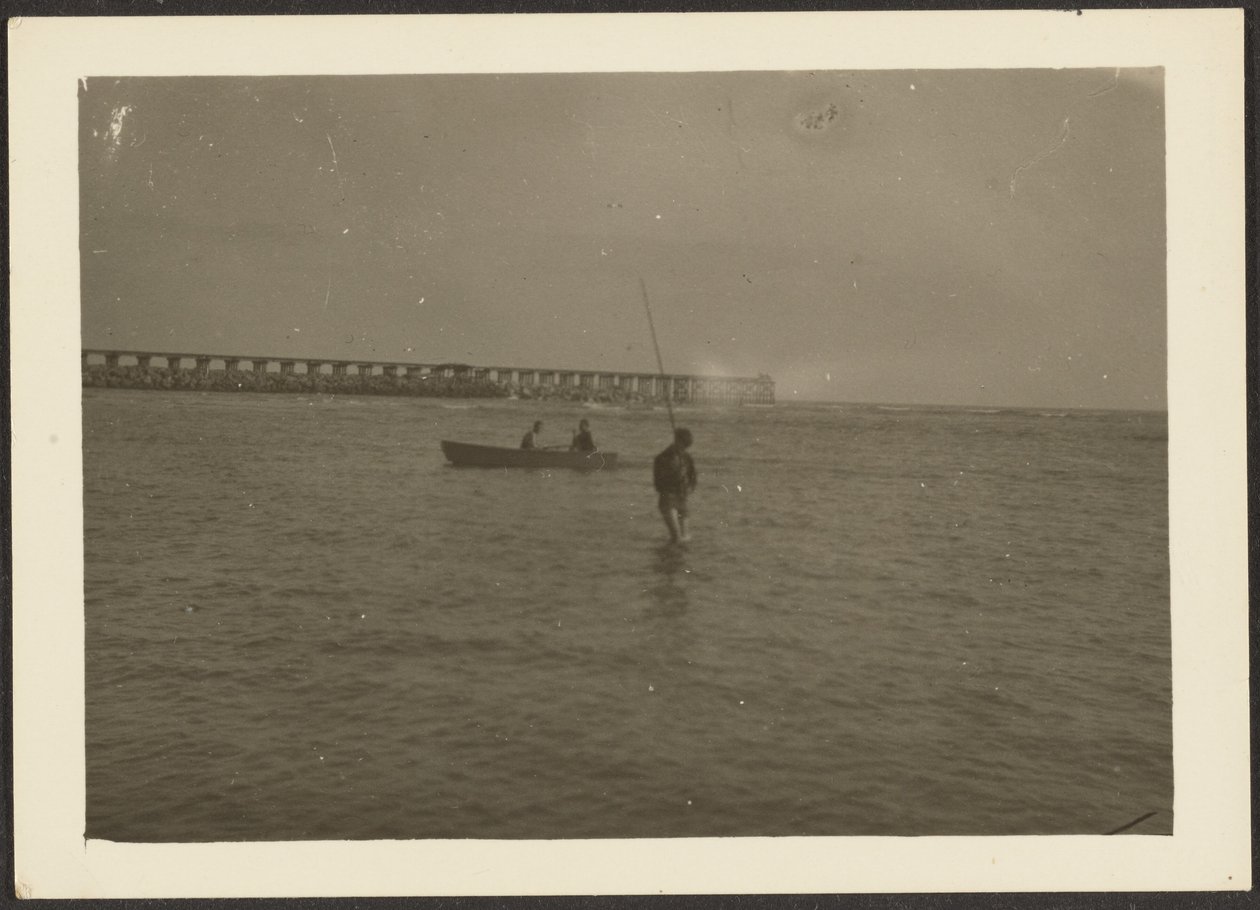 [Figures dans un paysage marin] - Louis Fleckenstein