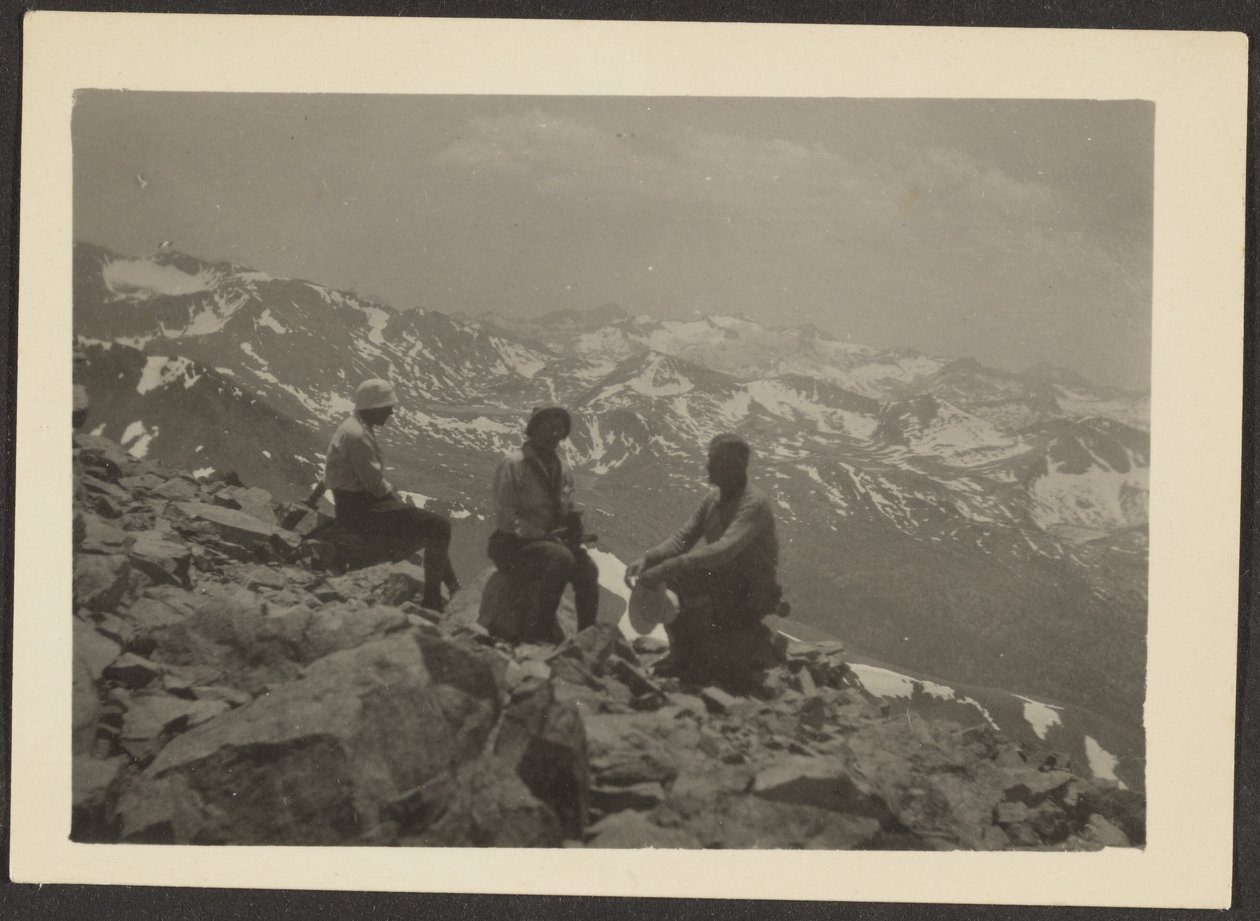 [Figures dans un paysage rocheux] - Louis Fleckenstein