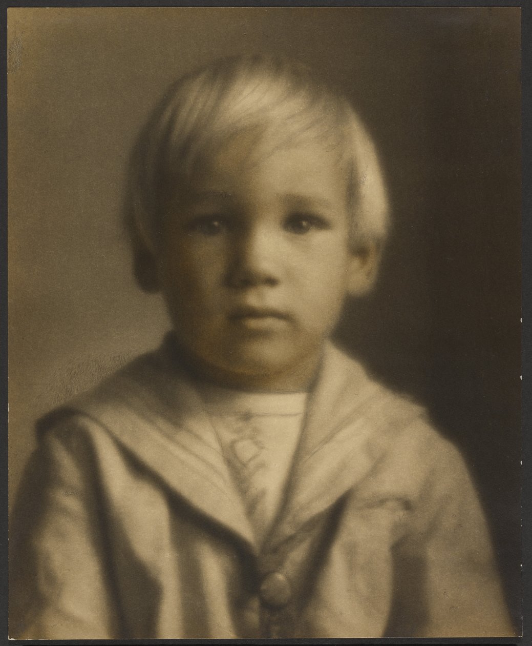 Garçon aux cheveux blonds - Louis Fleckenstein