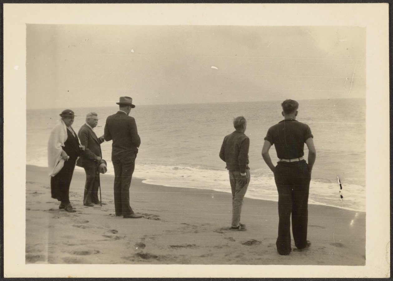 [La famille Fleckenstein à la plage] - Louis Fleckenstein
