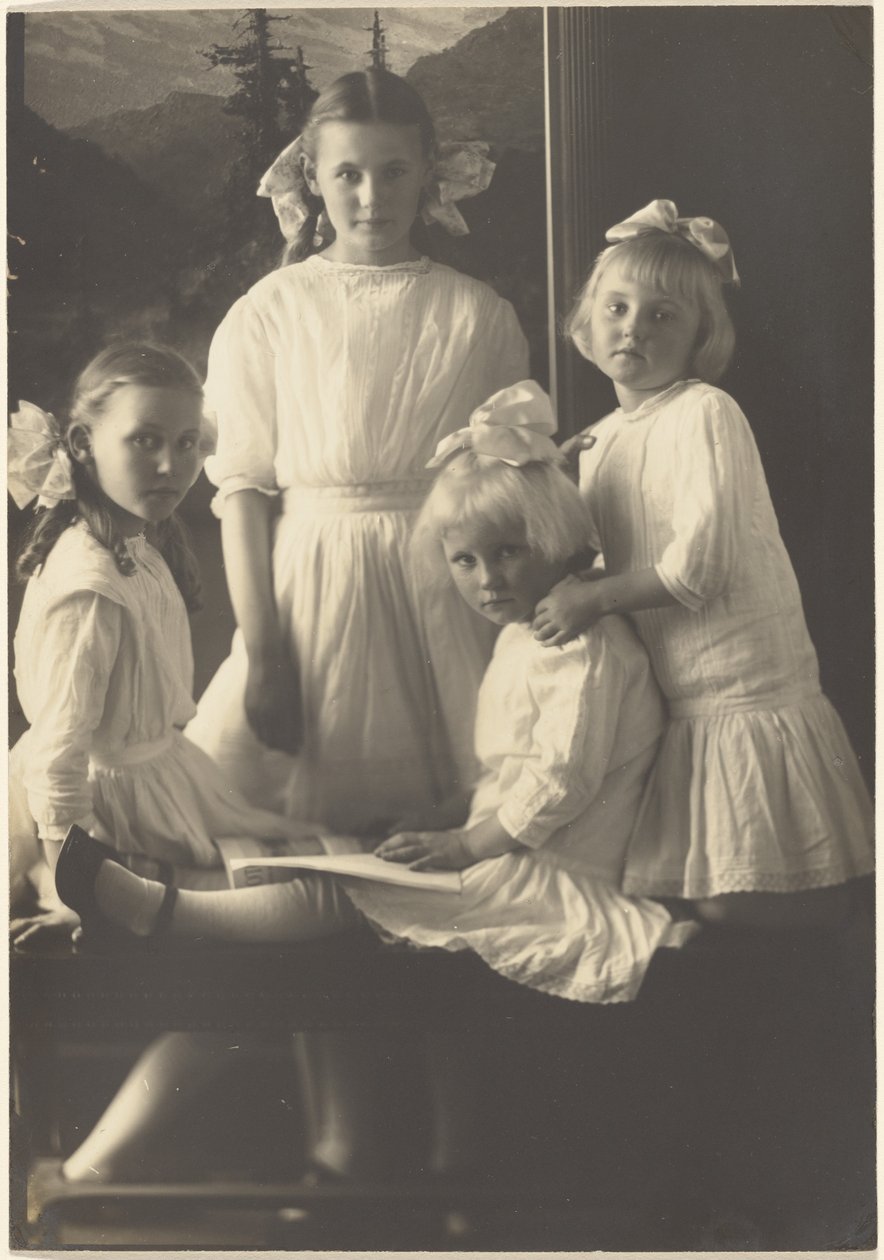 [Quatre jeunes filles] - Louis Fleckenstein