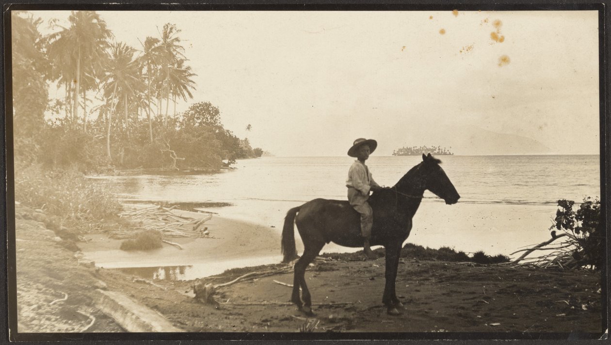 [Homme à cheval] - Louis Fleckenstein