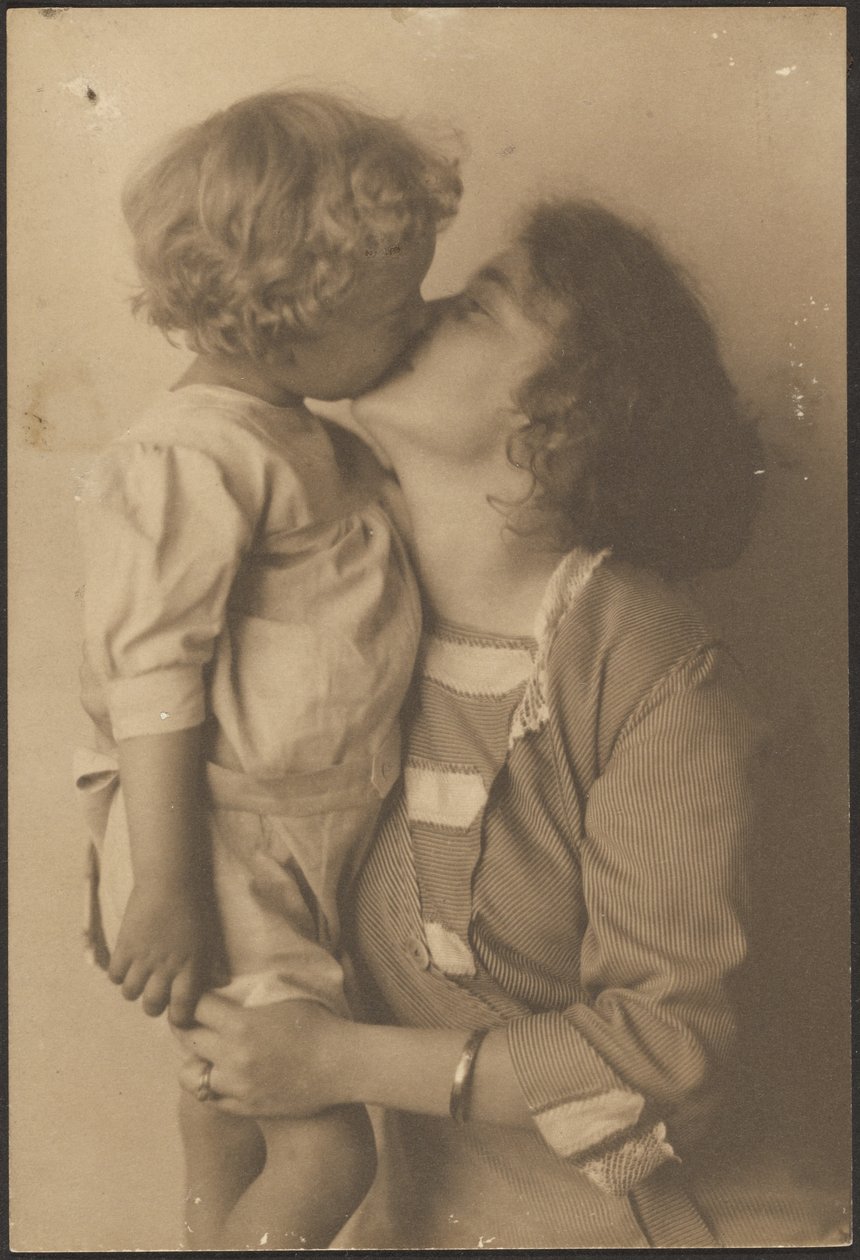 [Mère et enfant s