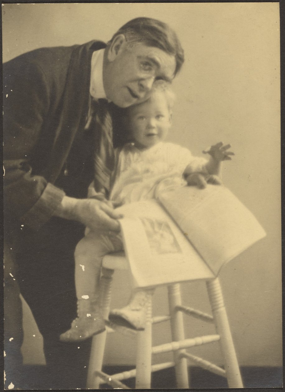 [Portrait de Fleckenstein et de son petit-fils] - Louis Fleckenstein