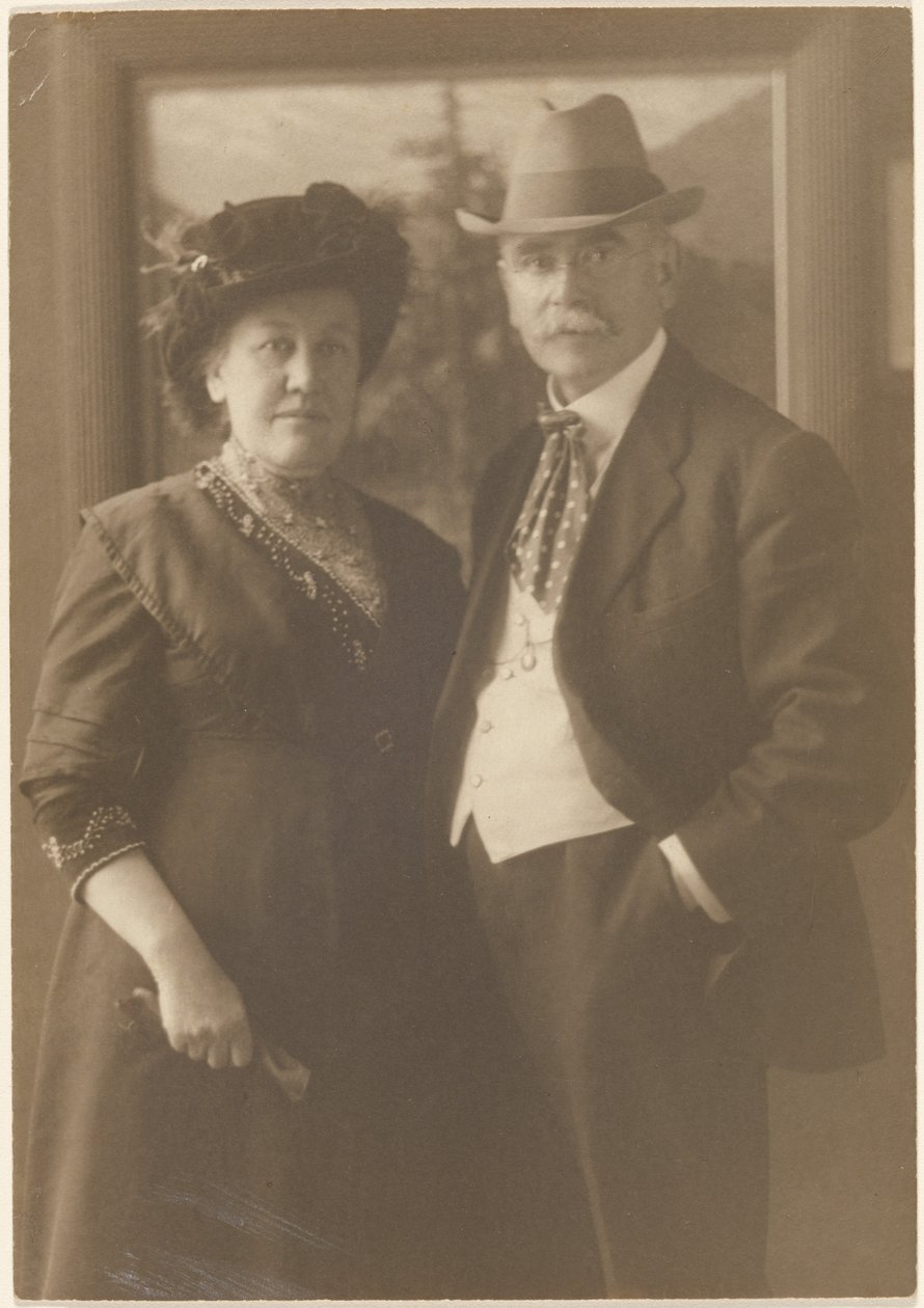 [Portrait de Fleckenstein et de son épouse] - Louis Fleckenstein
