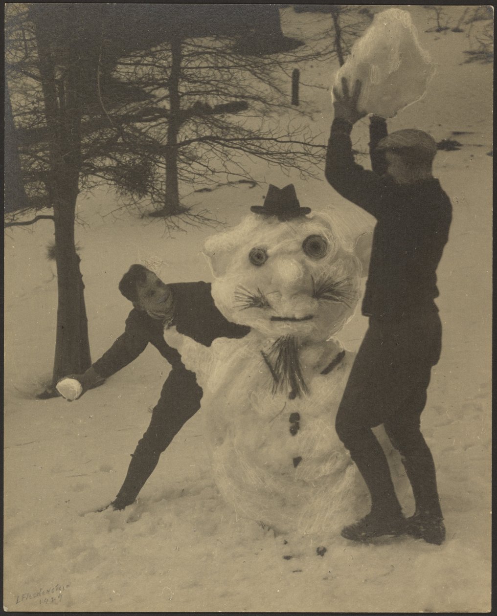 Le bonhomme de neige - Louis Fleckenstein