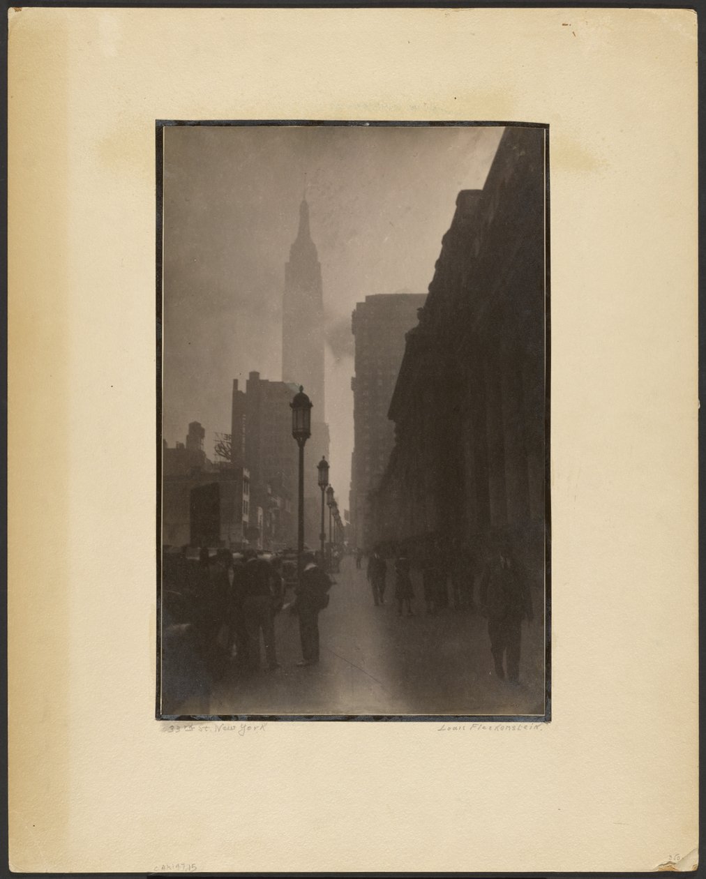 Trente-troisième Rue, New York - Louis Fleckenstein