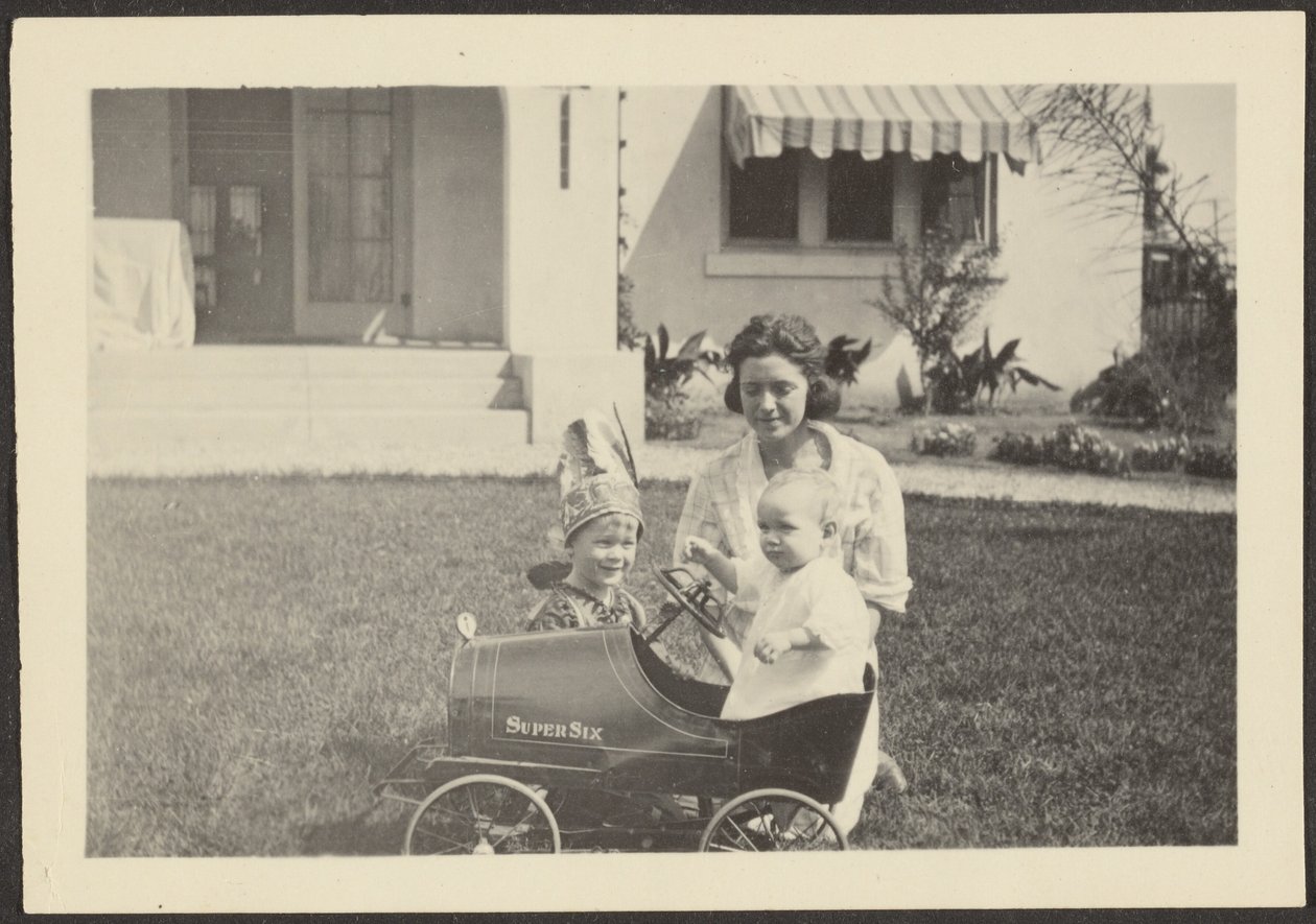 Femme et enfants - Louis Fleckenstein